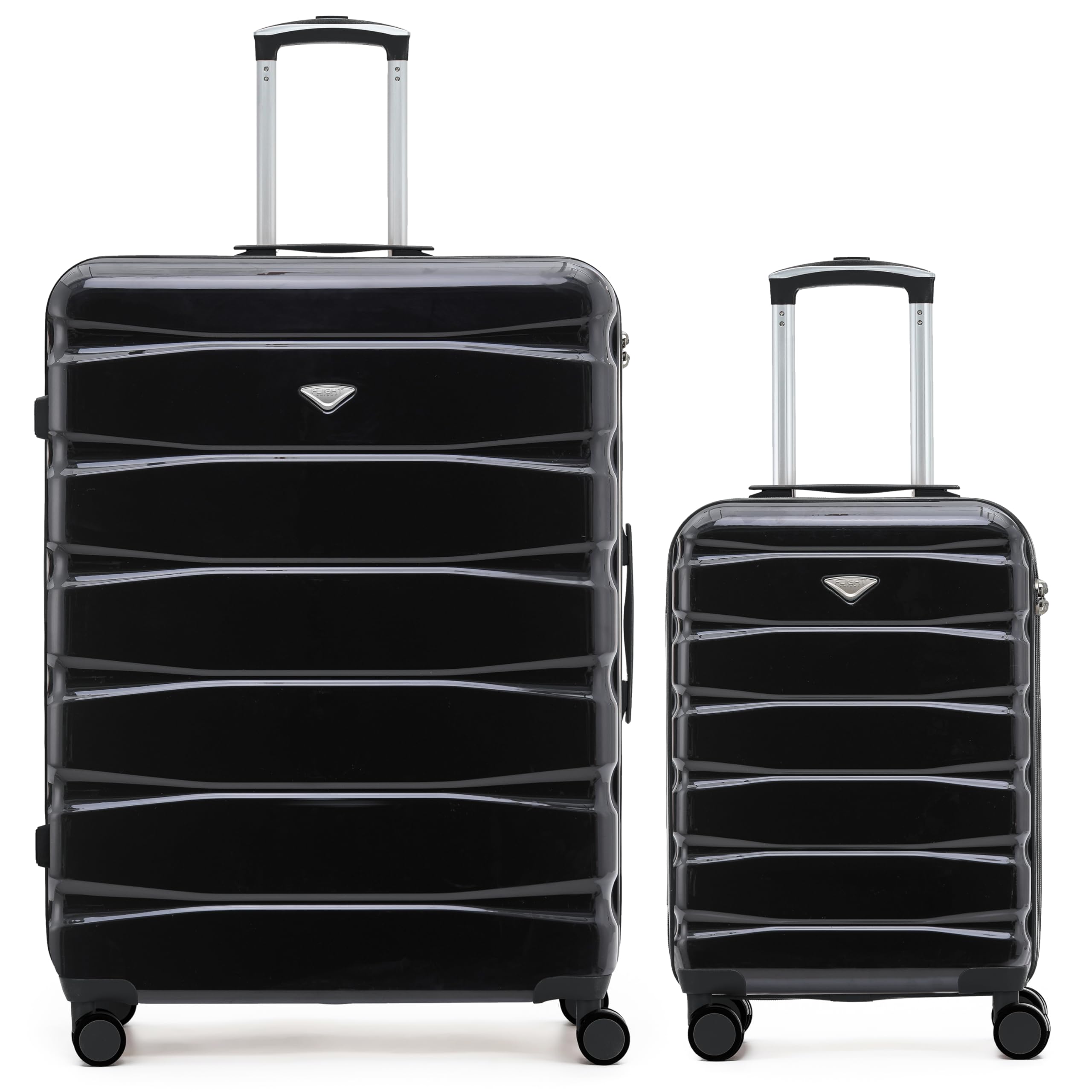 Flight Knight Underseat Cabin Suitcase 45x36x20cm | Free Hand Luggage for EasyJet & Wizz Air | Lightweight ABS Hard Shell with 8 Silent-Glide Spinner Wheels | Max Space Travel Bag — view 311
