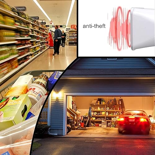 Miniatura 6 de Sirena de alarma de 30 W, sirena de seguridad eléctrica autónoma de doble tono para exteriores con soporte, 6-12 V CC 130 DB para el sistema de