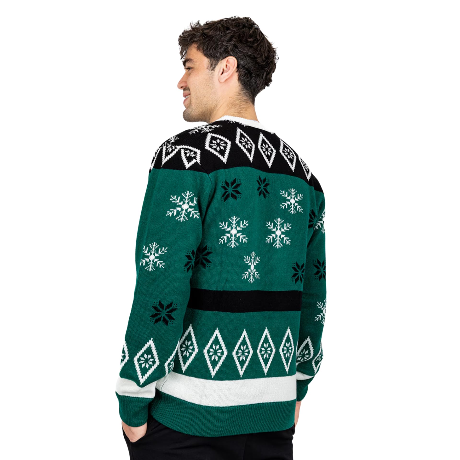 Borussia Mönchengladbach Ugly Sweater „X-Mas 2025“ | Offizieller Fanartikel Fohlenshop | Weihnachts-Pullover im Borussia Design