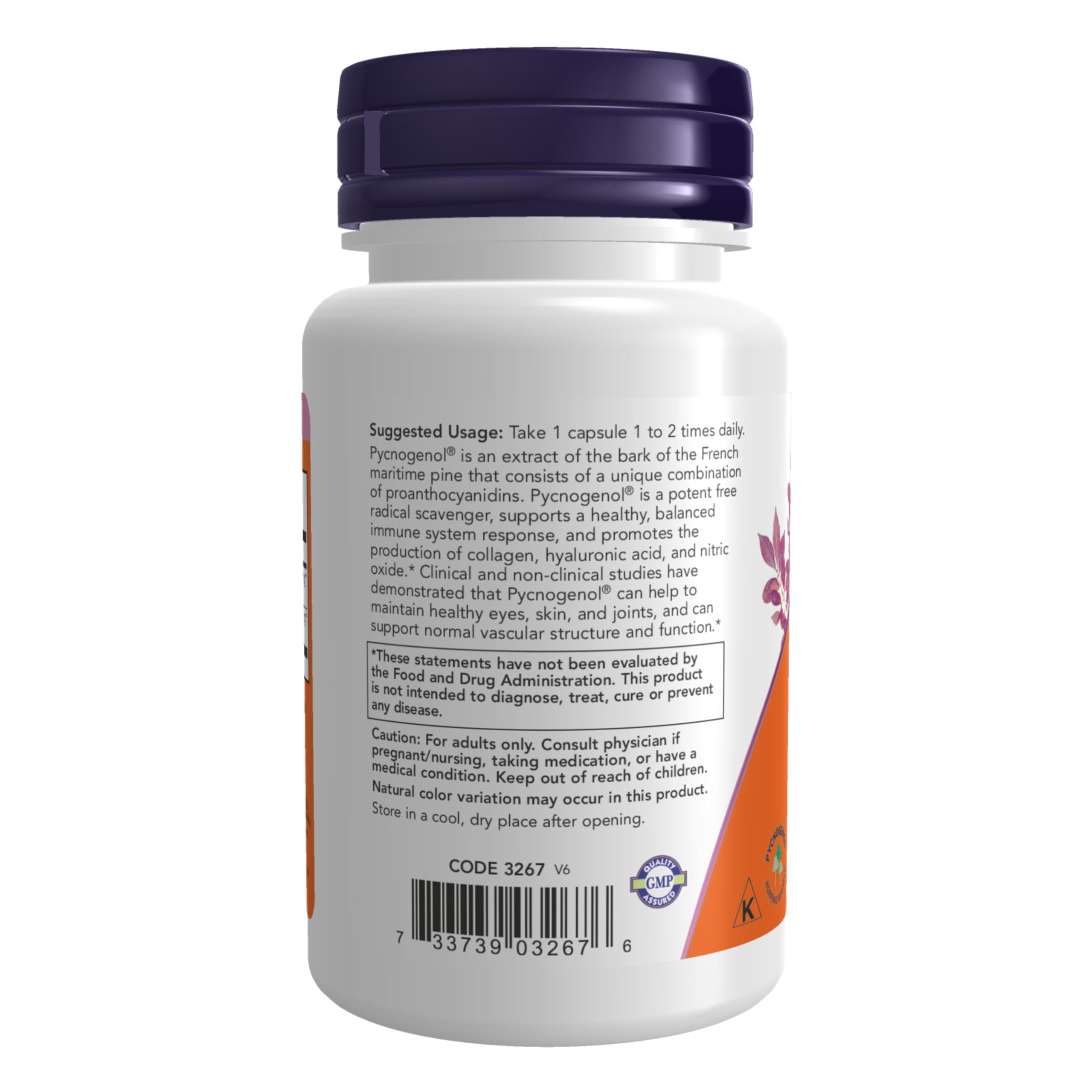 Pycnogenol, 100mg - 60 vcaps
