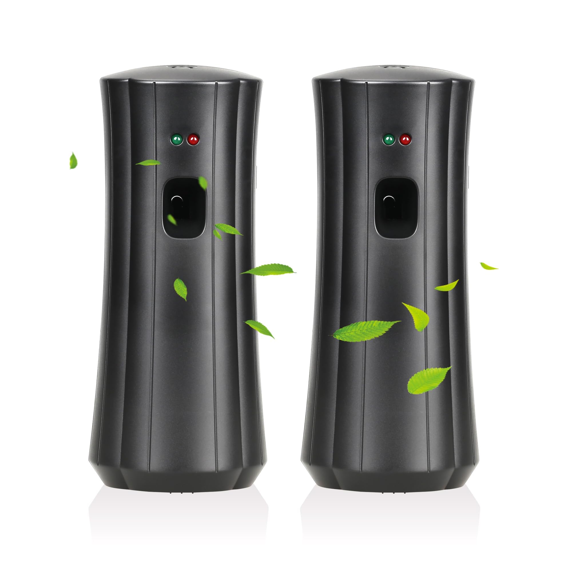 Photo 1 of DZUEKOMI Automatic Air Freshener Spray Dispenser, 2-Pack Black