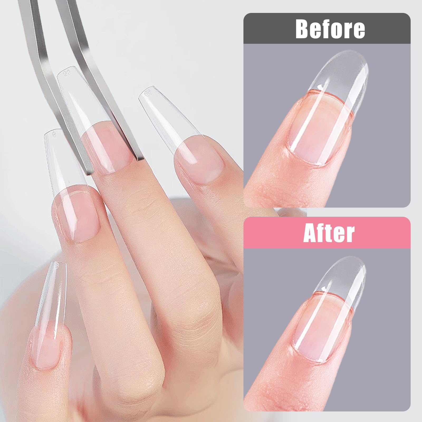 GVSS 4 Pièces Pince à Pincher en Acier Inoxydable 148 mm,Pince a Pincher pour Ongle avec Bouts Droit et Courbé,pour Extensions de Cils DIY,Manucure,Art des Ongles et Réparations de Montres
