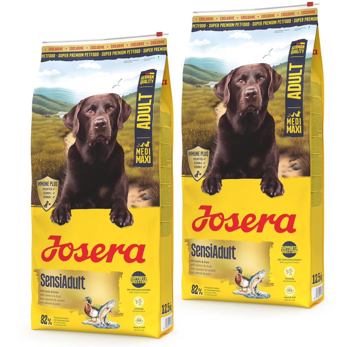 2 x 12,5 kg Josera M/M Adult SensiAdult - Hundefutter - Trockenfutter