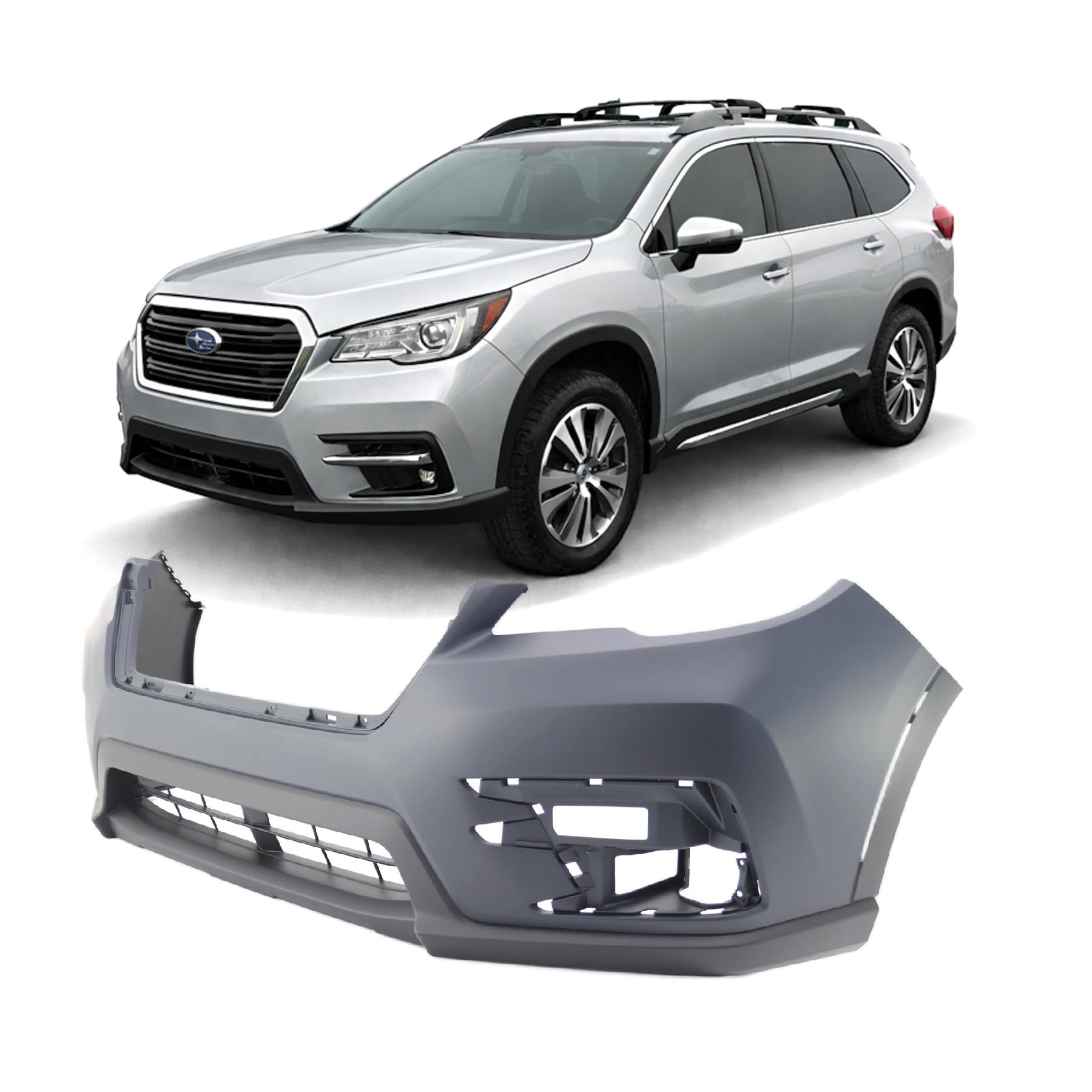 FitParts Compatible with Subaru Ascent 2019–2022 Front Bumper Cover