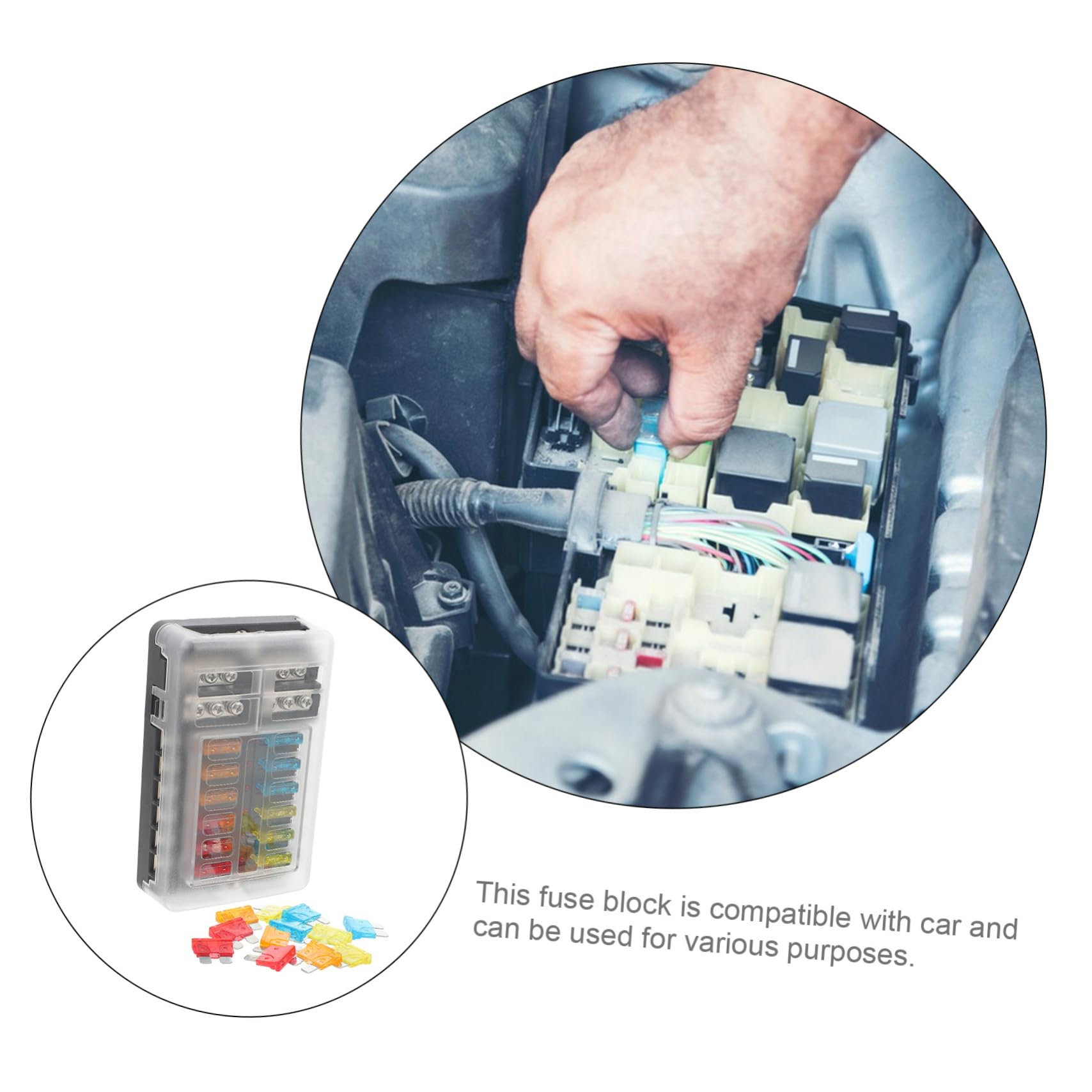 32v Car Circuit Fuse Box Holder Wege Automotiv Sicherungsbox Geeignet Für Wohnmobile Und Yachten Schützt Elektrische Schaltkreise Zuverlässig