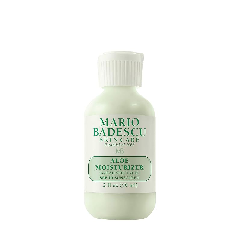 Hidratante facial Mario Badescu com colágeno, óleo de semente de algodão e FPS 15