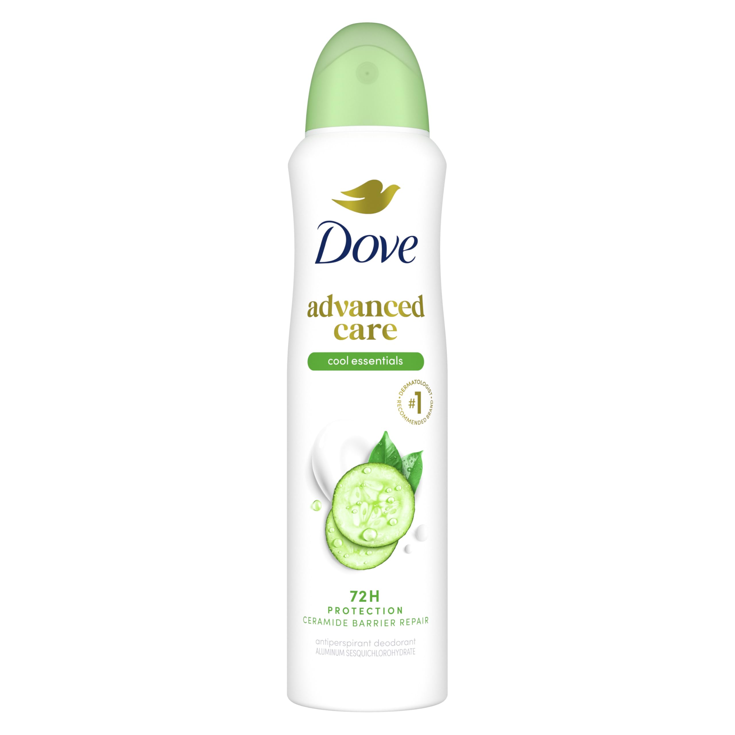 Aria DOVE CUSTOM WD-30/美品 Dove Female Dry Spray Anti Perspirant, Cucumber Cool Essentials