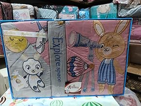 Turkish Cotton Baby Sheet Set - 6 Pieces - Figure_Canada_Pink