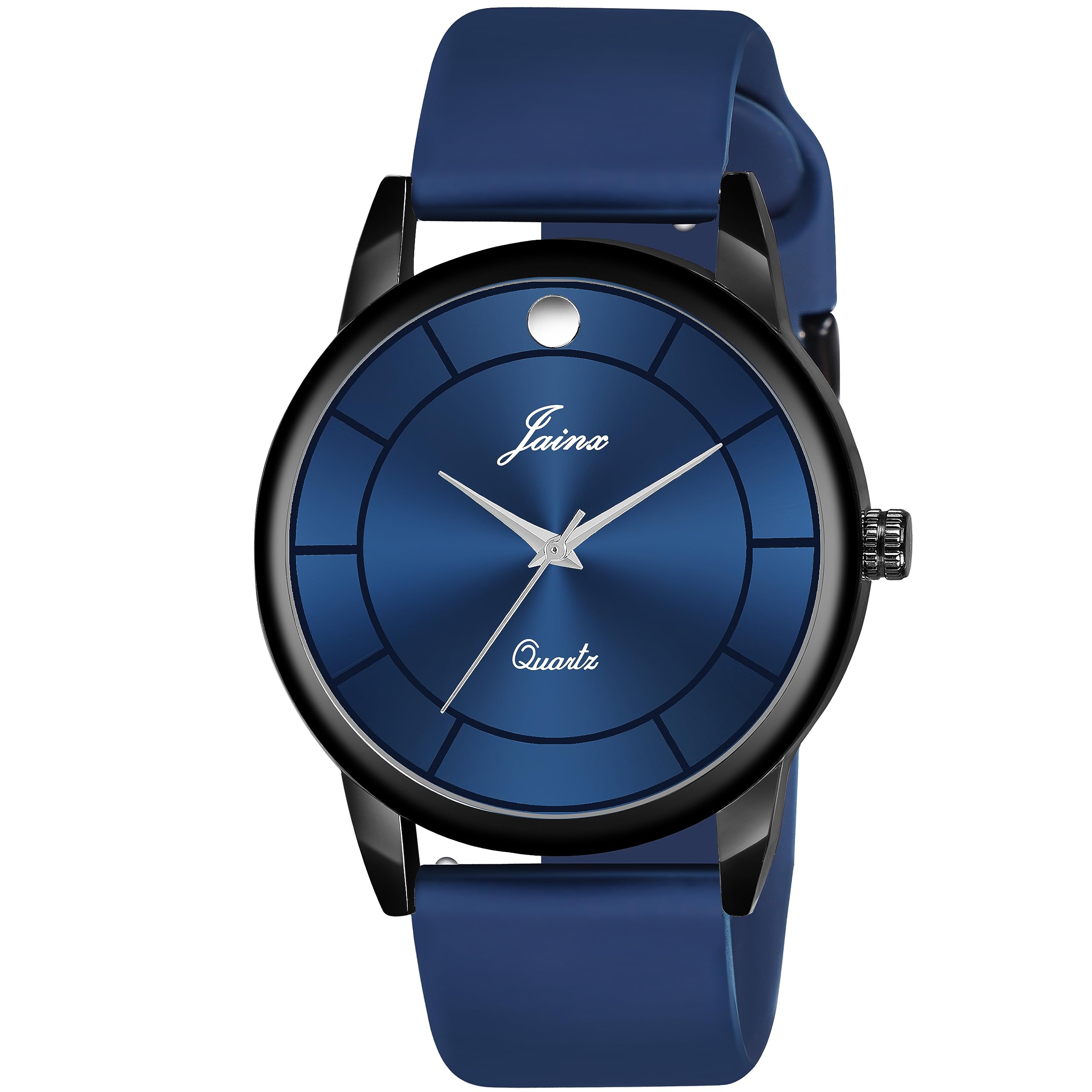 jainx Blue Silicone Band Analog Wrist Watch for Men - JM7164 (B0CDRRFBGH) Amazon Price History, Amazon Price Tracker