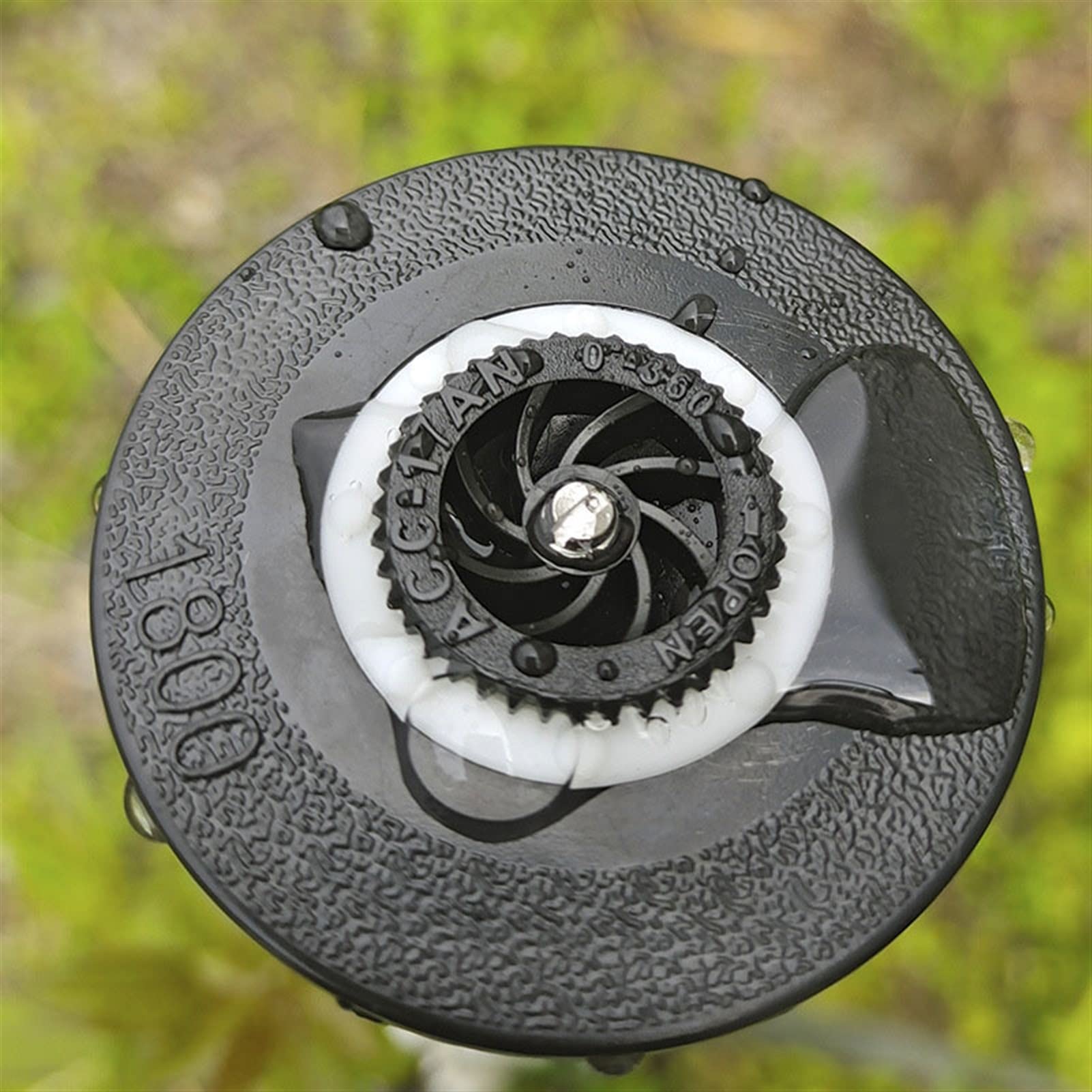 Riego de riego de jardín rociador Aspersores emergentes Ajustables de 0 a 360 Grados, 5 uds, con Rosca Hembra de 1/2 Pulgadas, Cabezal de aspersor enterrado for riego de césped y jardín