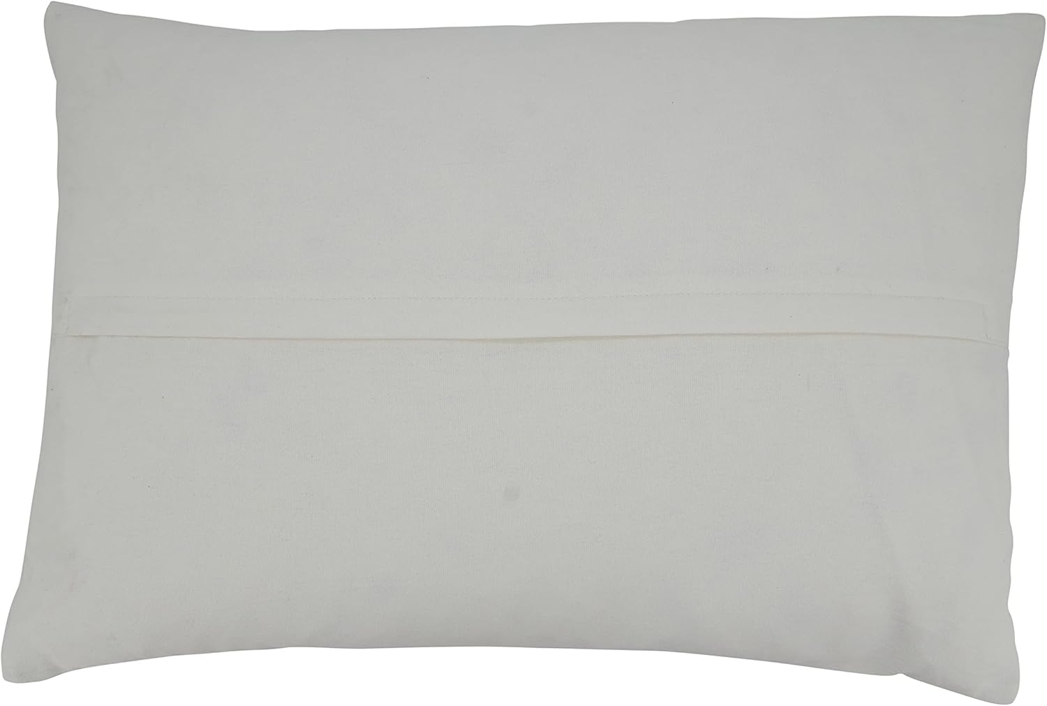 SARO LIFESTYLE Chunky Striped Throw Pillow with Poly Filling, Black, 16"x24"