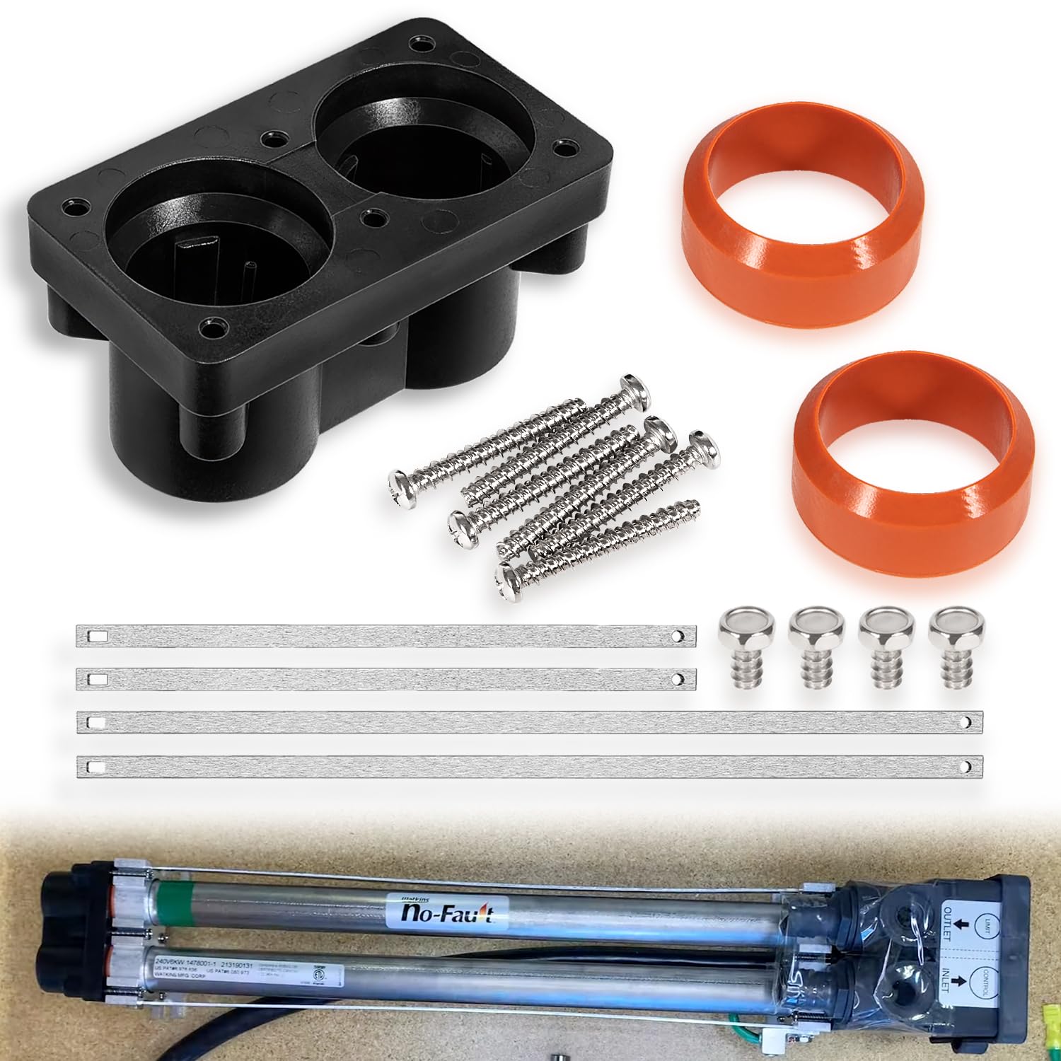 78077 Heater End Cap Replacement Kit for Hot Spring