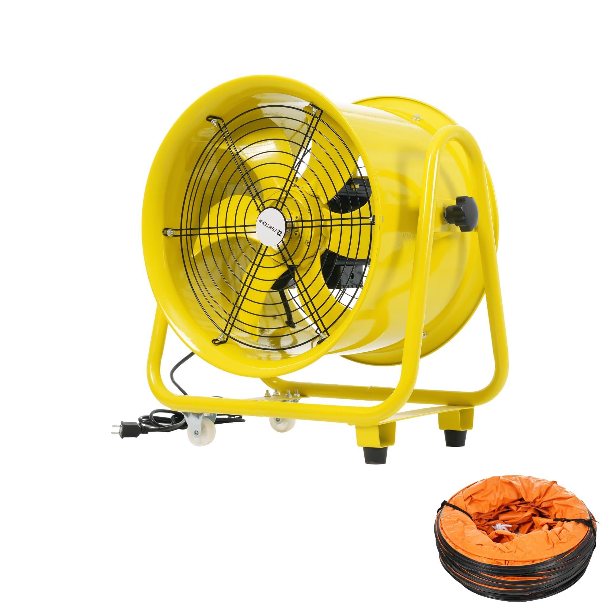Amazon.co.jp: OSJ 送風機 排気シャフトホース付き 風量11000m³/h 送