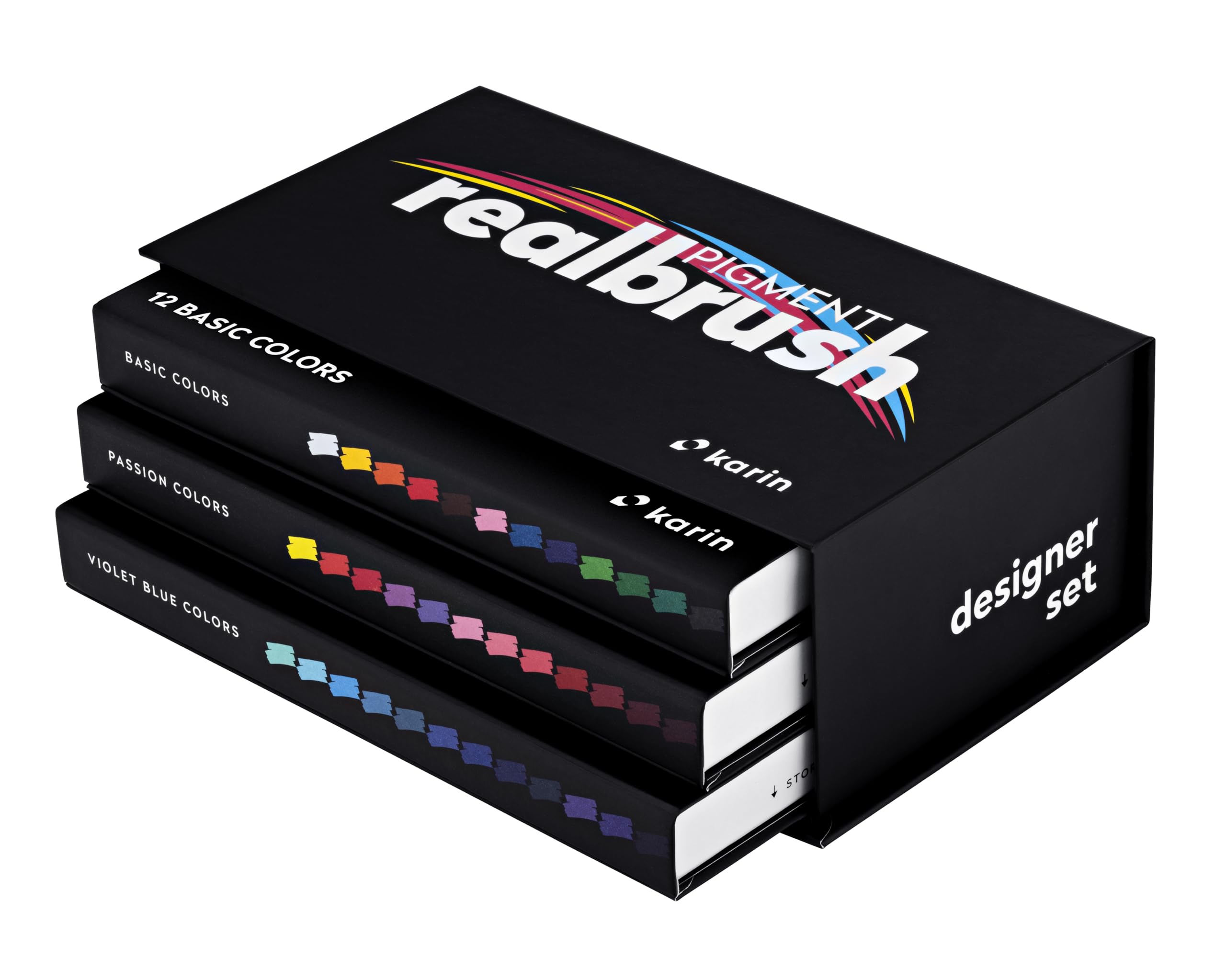 KARIN Realbrush PIGMENT DESIGNER Set 36 St.