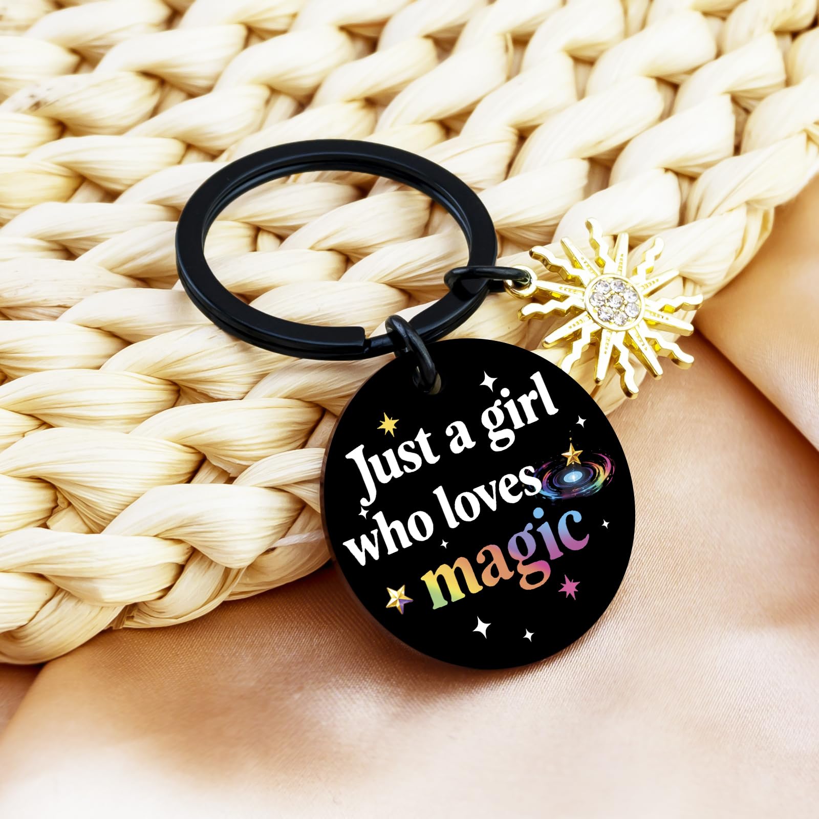 Ikacvb Witchy Gifts For Women Teen Girls Witchcraft Witch Keychain Stuff Funny Halloween Gifts For Witchcraft Lovers Women Girl Her Friends Witchy Birthday Christmas