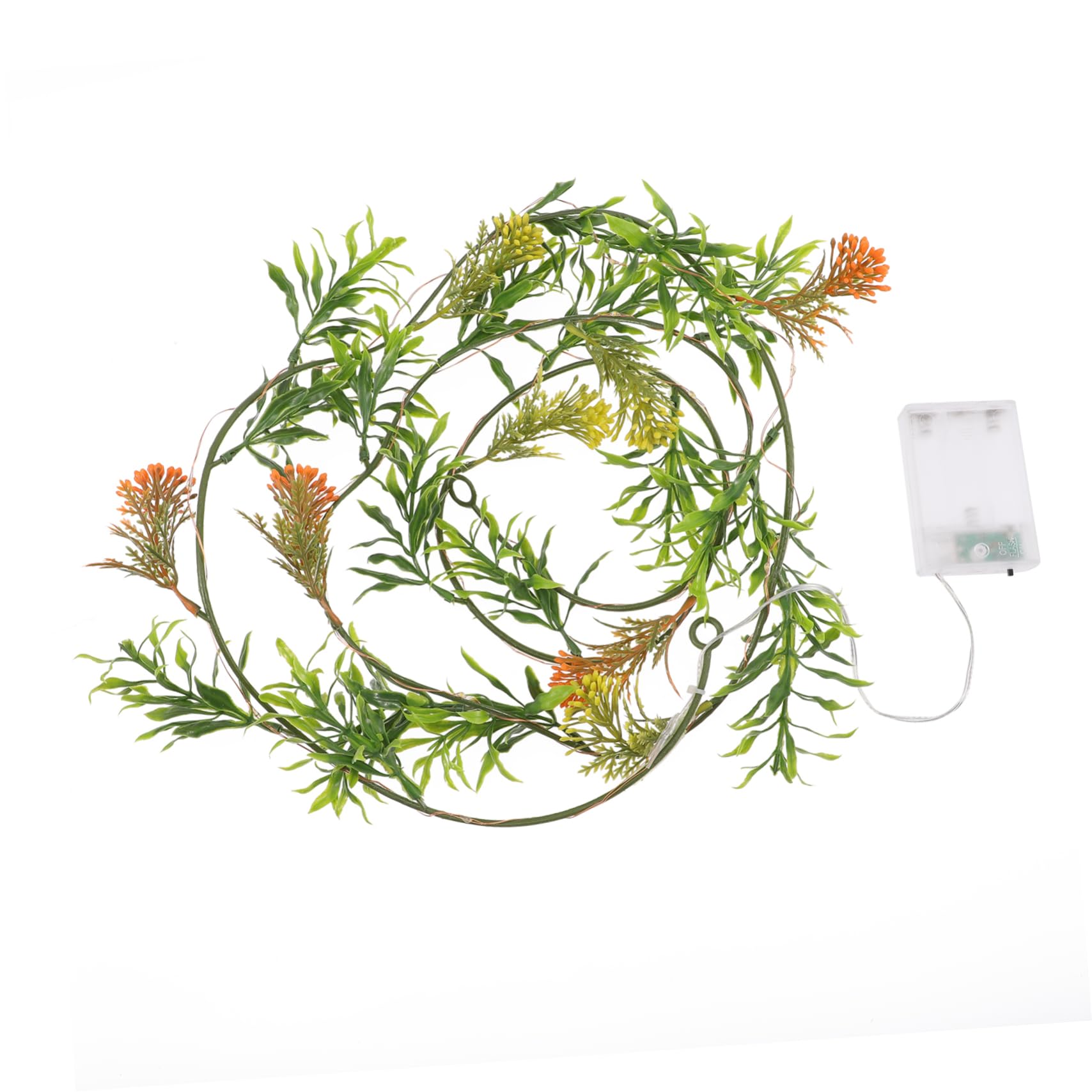Cabilock Guirnalda De Luces Led De Ratán Artificial Decoración De 2m 20 Luces Para Dormitorio