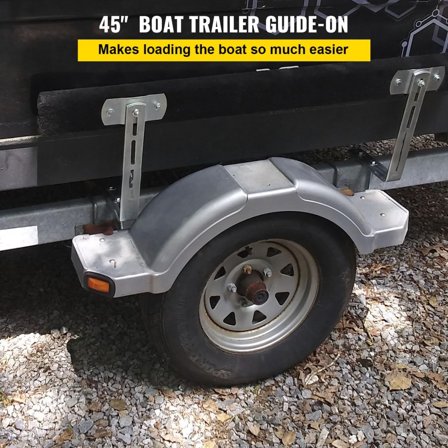 Boat Trailer Guide-ons, Adjustable 48
