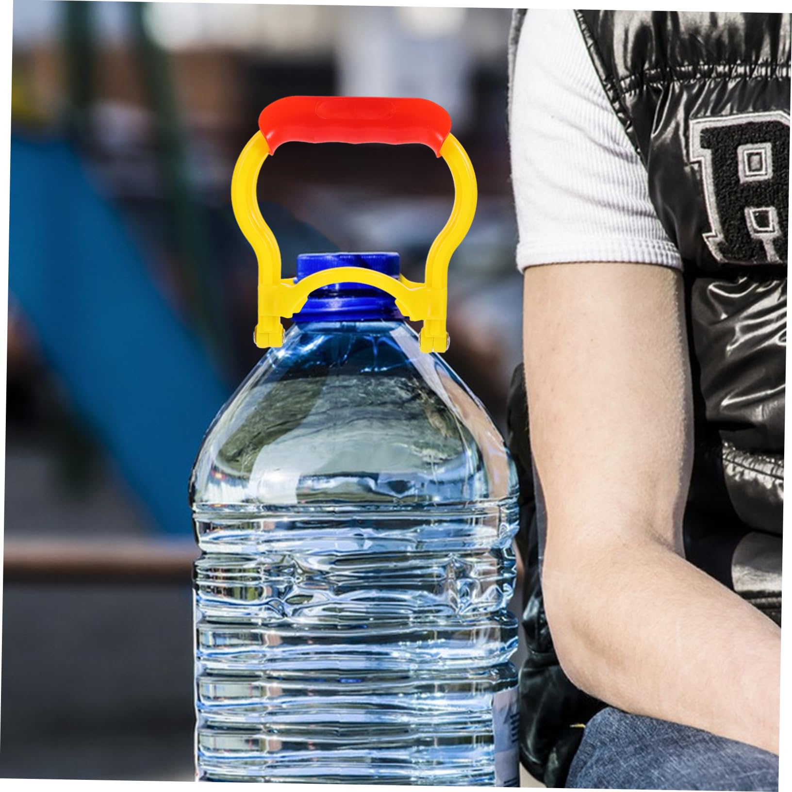 Garneck Maniglie per Secchi 2 Pezzi in Pp Non Scivolose Presa Robusta e Stabile, per Secchi da Acqua Gialli, Perfette per Attività Outdoor e Trekking