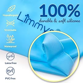Limmys Kids Swim Cap - 100% Silicone Swim Cap for Boys and Girls - Soft, Stretchy & Comfortable Swimming Cap - Designed for Comfort & Durability