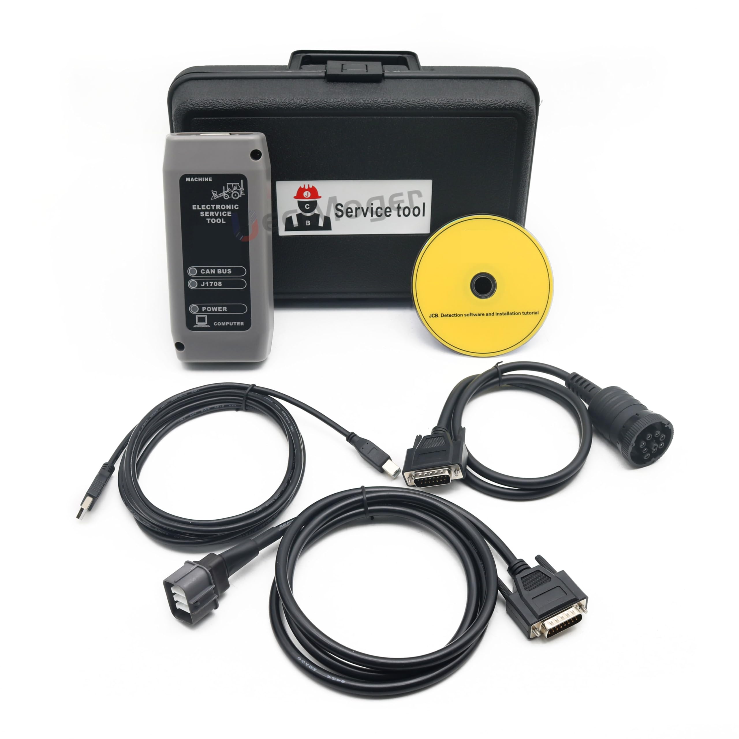 Electronic Service Tool with Diagnostics 728-26500 for JCB Excavator 72826500 Service Master Construction Diagnostic Scanner (Tool No Software)