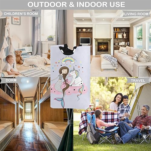 Miniatura 99 de visesunny Cesta de lavandería plegable para perro, marinero, animal, ancla de animales, con asa, juguetes y organización de ropa para baño