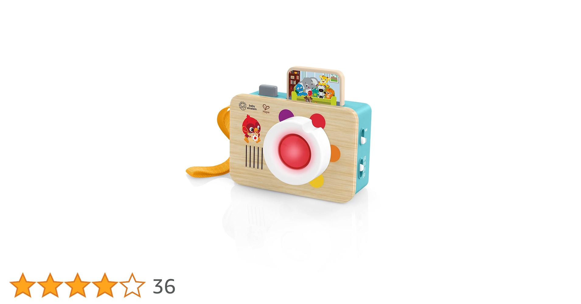 Baby Einstein + Hape Learning Lens Pretend Play Toy Camera 6+