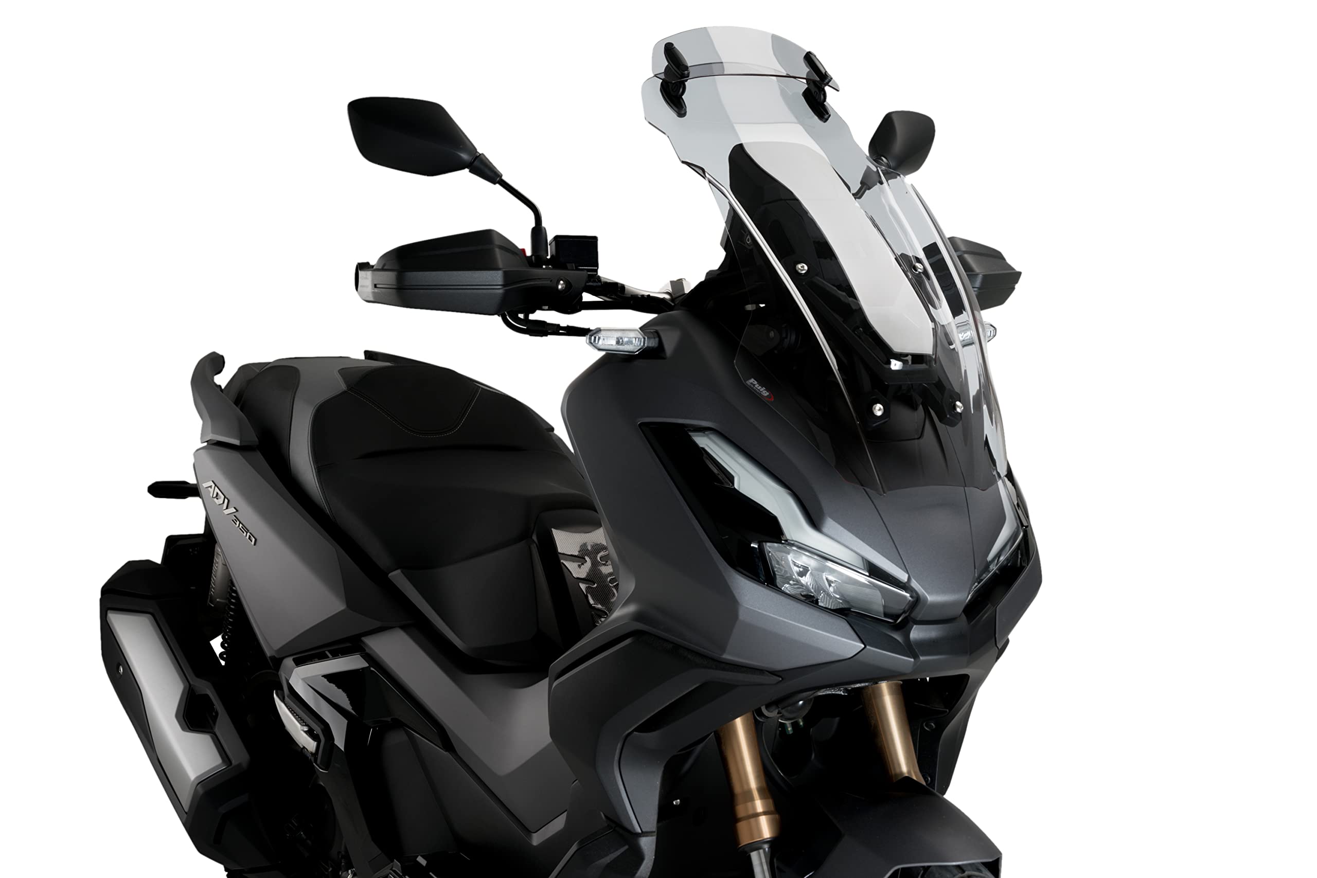 Puig 21265H Touring Windshield with Visor Smoke