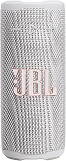 JBL Grip, Altavoz Bluetooth Compacto, Blanco | Sonido JBL Pro, AI Sound Boost, Impermeabilità IP68, Luz Ambiental, Autonom...