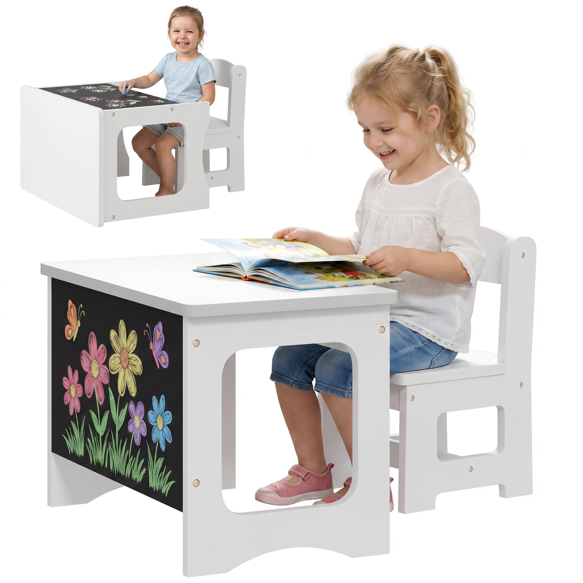 aiyaplay bureau chaise enfant plateau