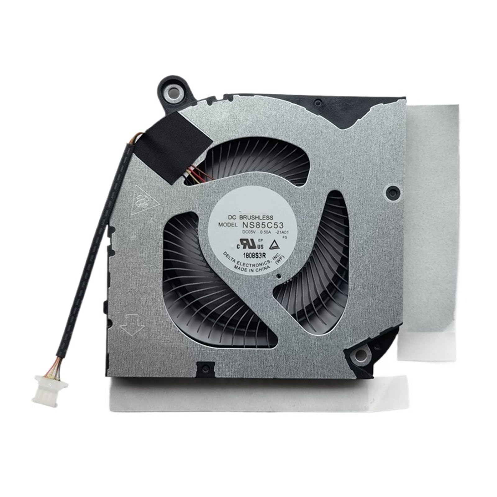Ventola di raffreddamento per computer portatile NS85C53 DC05V 0.50A -21A01 DC28000XND0