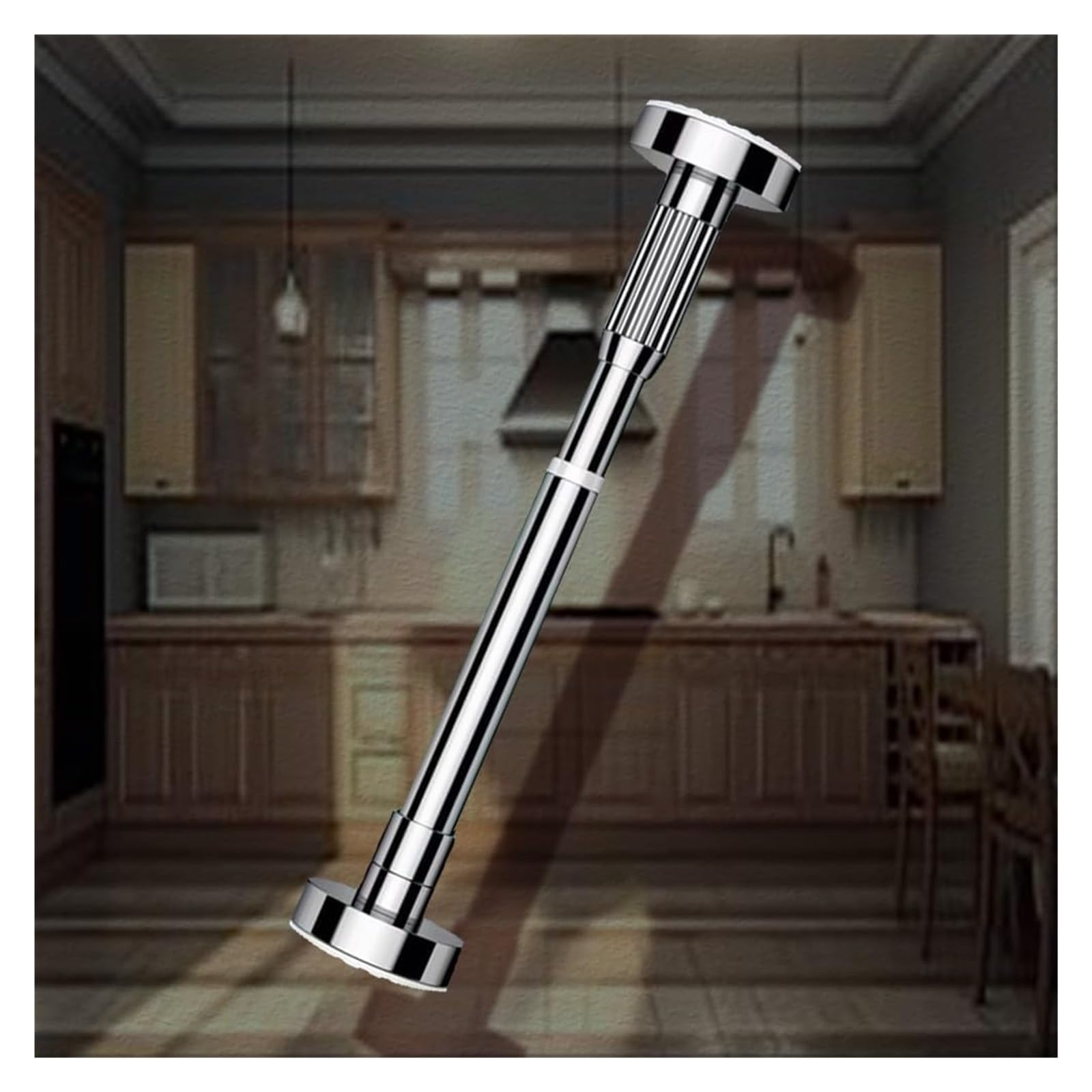 Zxgrfdefa One Color Sink Support Legs, Adjustable Sink Bracket Furniture Leg Curtain Rodundermount Basin Support Legs Stainless Steel(H 55 80Cm/21.7" 32")