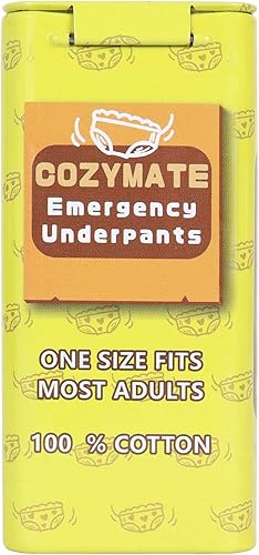Miniatura 2 de COZYMATE Ropa interior de emergencia, regalos de broma, ropa interior instantánea para viajes en un recipiente de lata compacto, gran divertido y