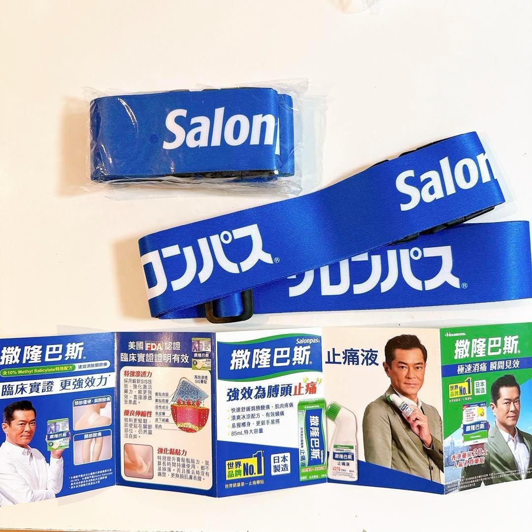 香港サロンパス ラゲージベルト リーフレット ルイスクー