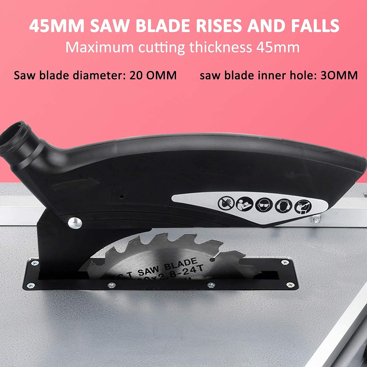 EliteBloom Table Saw Blade Adjustment and Depth