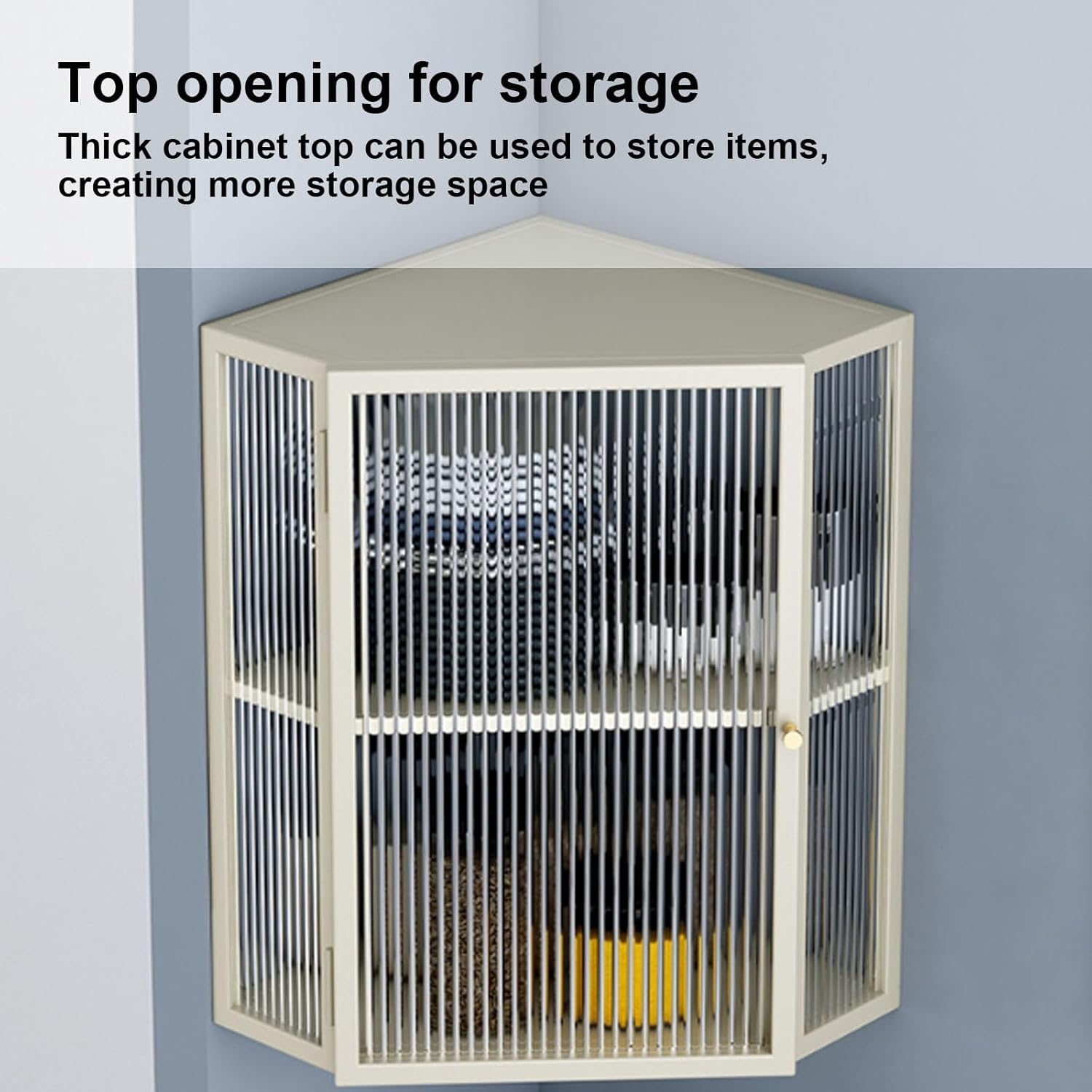 Wall Cabinet with Doors and Shelves for Kitchen Storage, Wall Mounted Kitchen Cabinets with Glass Door, Bathroom Wall Cabinets for Storage Organizer, Kitchens Wall Cabinets with Doors Hanging,C-2
