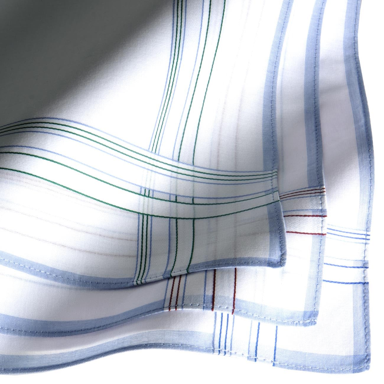 Image secondaire de Mouchoirs en Coton Premium pour Homme - 3 Pièces 45x45cm - Modèle Exclusif