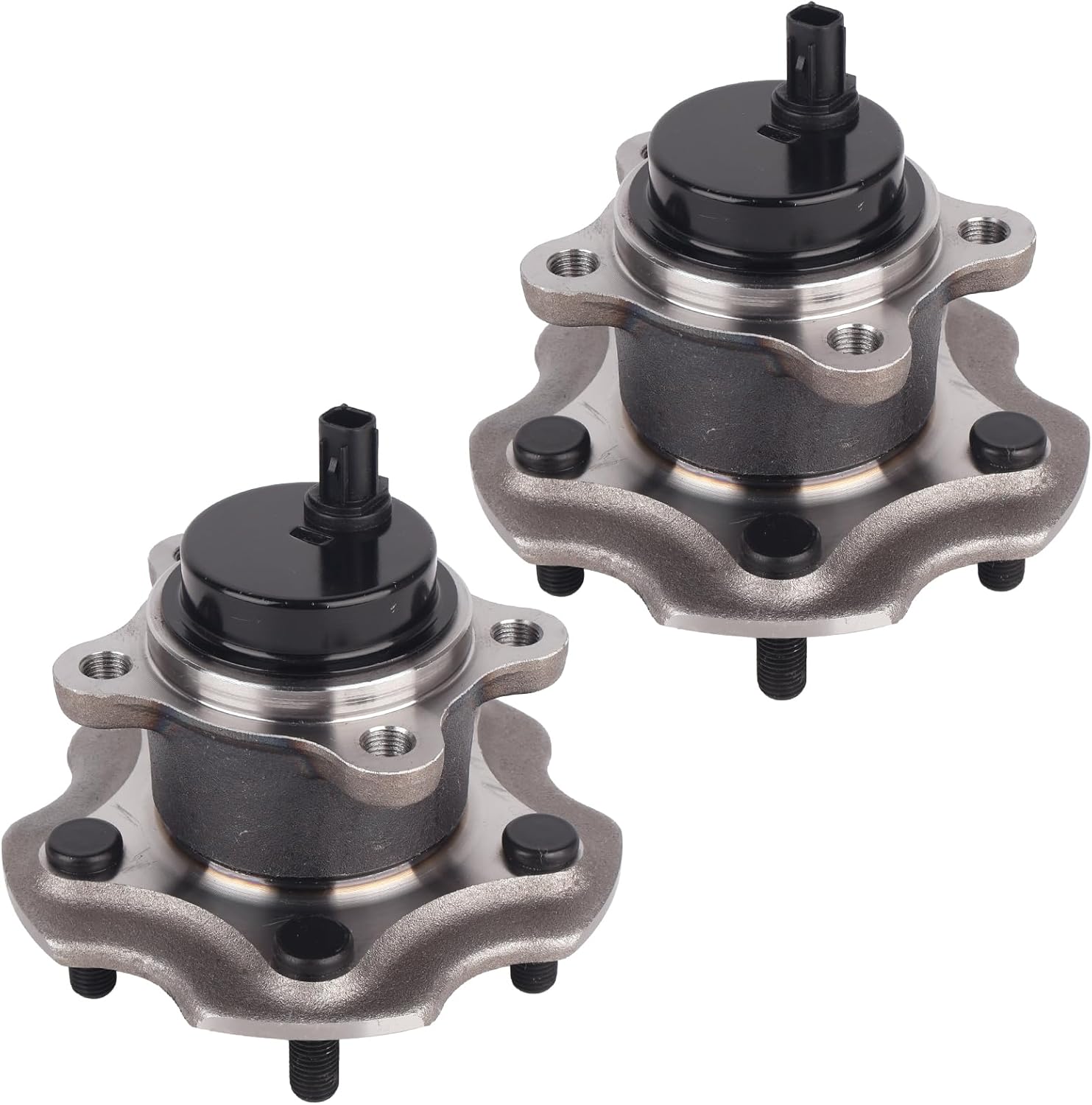 PAROD Pair 512372 Rear Wheel Hub & Bearing Assembly Fit for 10-12 Lexus HS250h, 15-2017 NX200t, 18-2021 NX300, 15-2016 NX300h, 2016 Scion IM, 2011-2016 TC, 17-2018 Toyota Corolla IM, 06-2018 RAV4