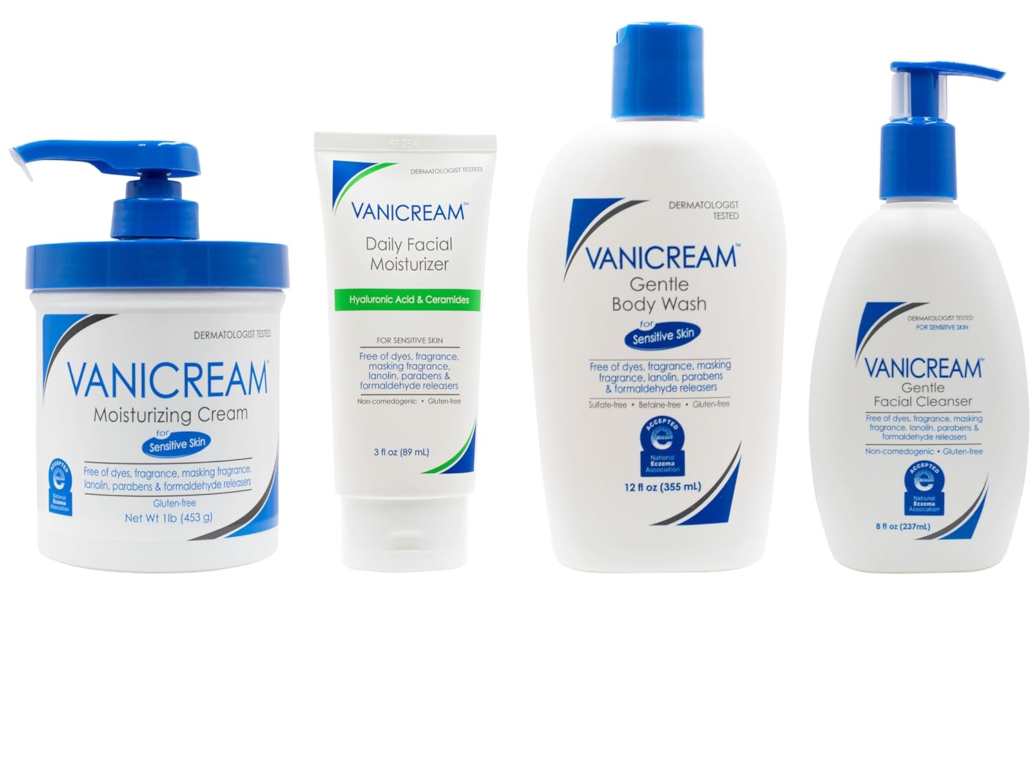 Vanicream Essentials Kit UltraHydrating Moisturizing