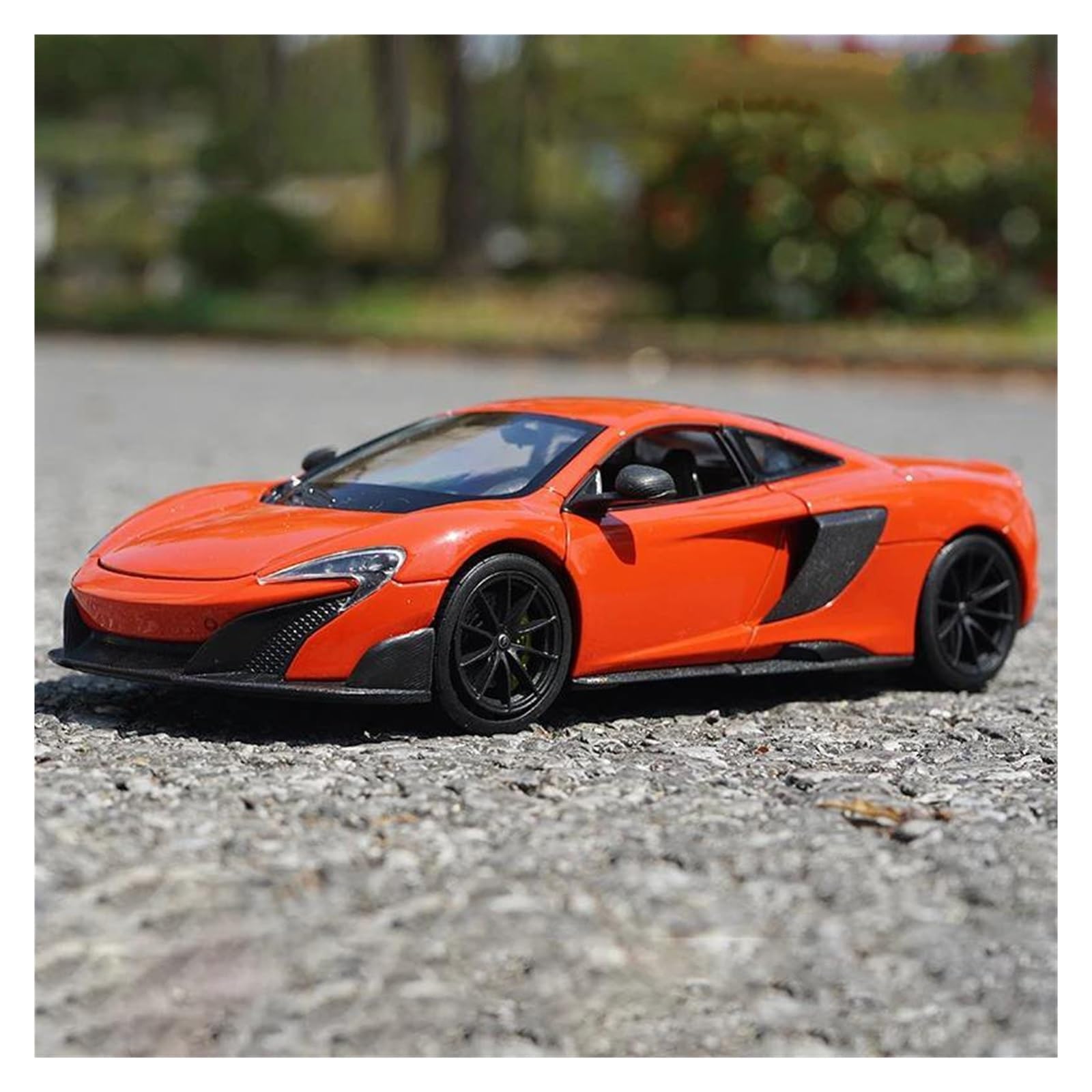 AUDSNI Die-Cast Diecast Car Model For 675LT Diecast Model Car