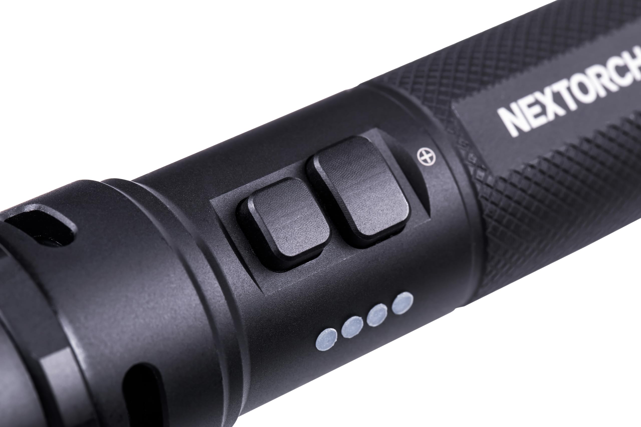 NEXTORCH Lampe torche LED P86-1600 lumens avec module sonore 120 dB - Brise-vitre d'urgence