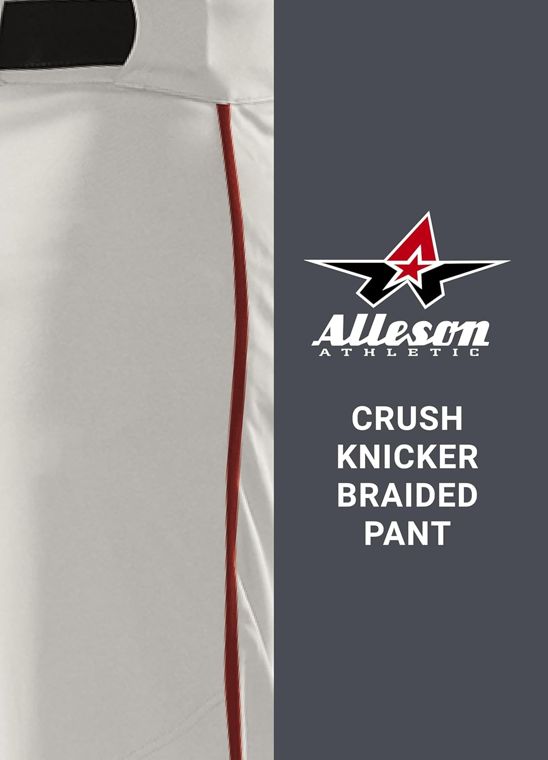 Alleson Athletic Men's Crush Knicker Braided Pant - Image 4