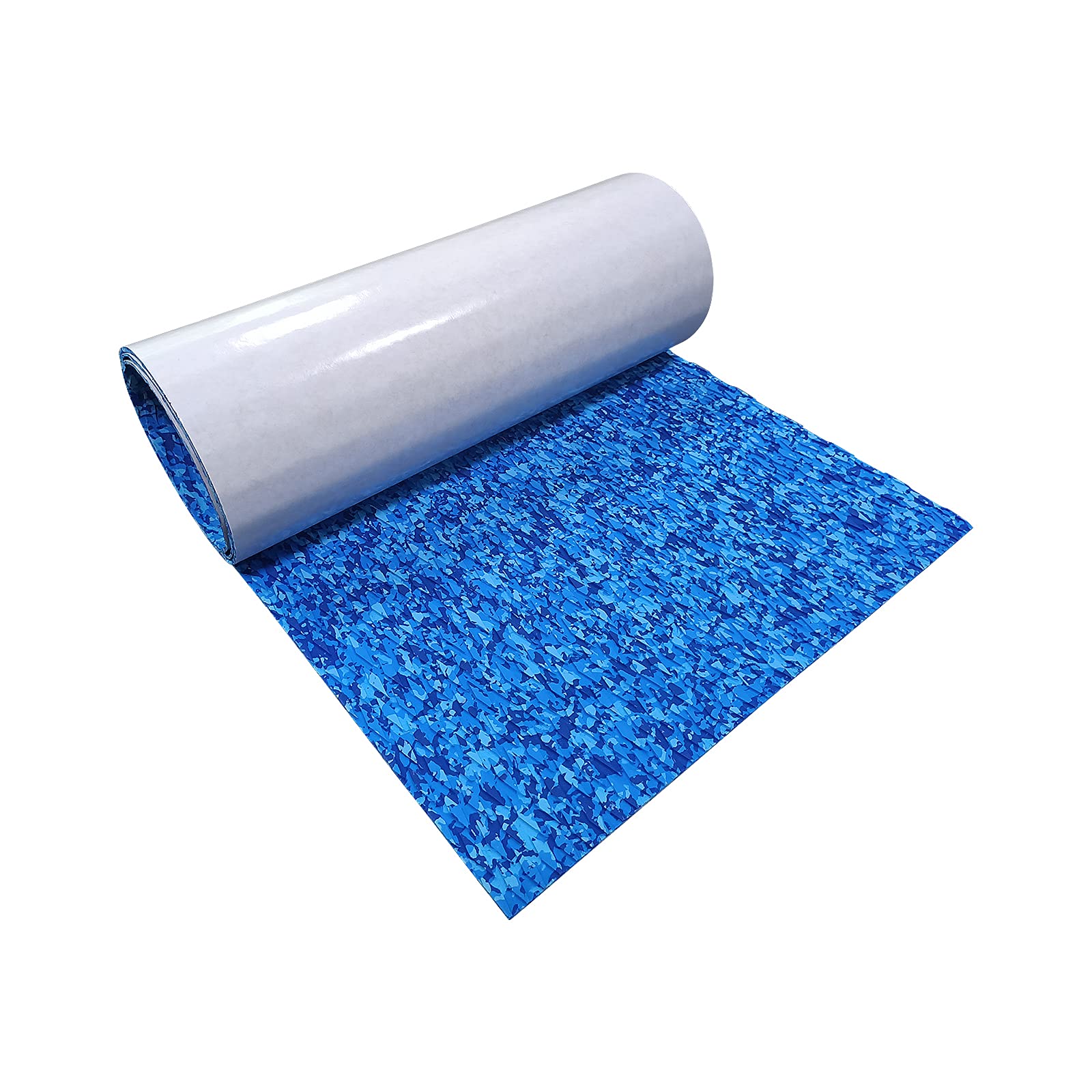 Hjdeck EVA Foam Boat Decking Sheet 6mm Self Adhesive Non-Slip Mat, Olive Marine Boat Floor Mats Surfboard Traction Pad Cooler Tops Kayak SUP Paddle Board Skimboard