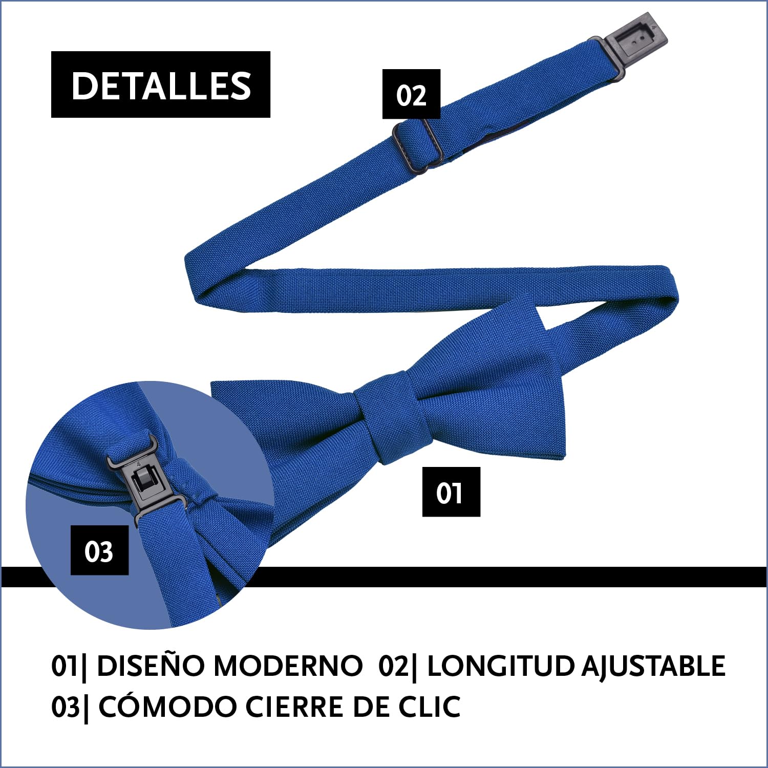 Pajarita hombre niños bebés mate preatada ajustable algodón accesorio festivo bodas comuniones