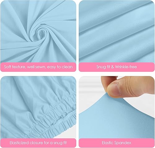 Miniatura 17 de Wokceer Fundas de soporte de pedestal de cilindro para fiesta, 3 piezas, soporte de cilindro dorado de elastano para cubiertas de fiesta, soporte