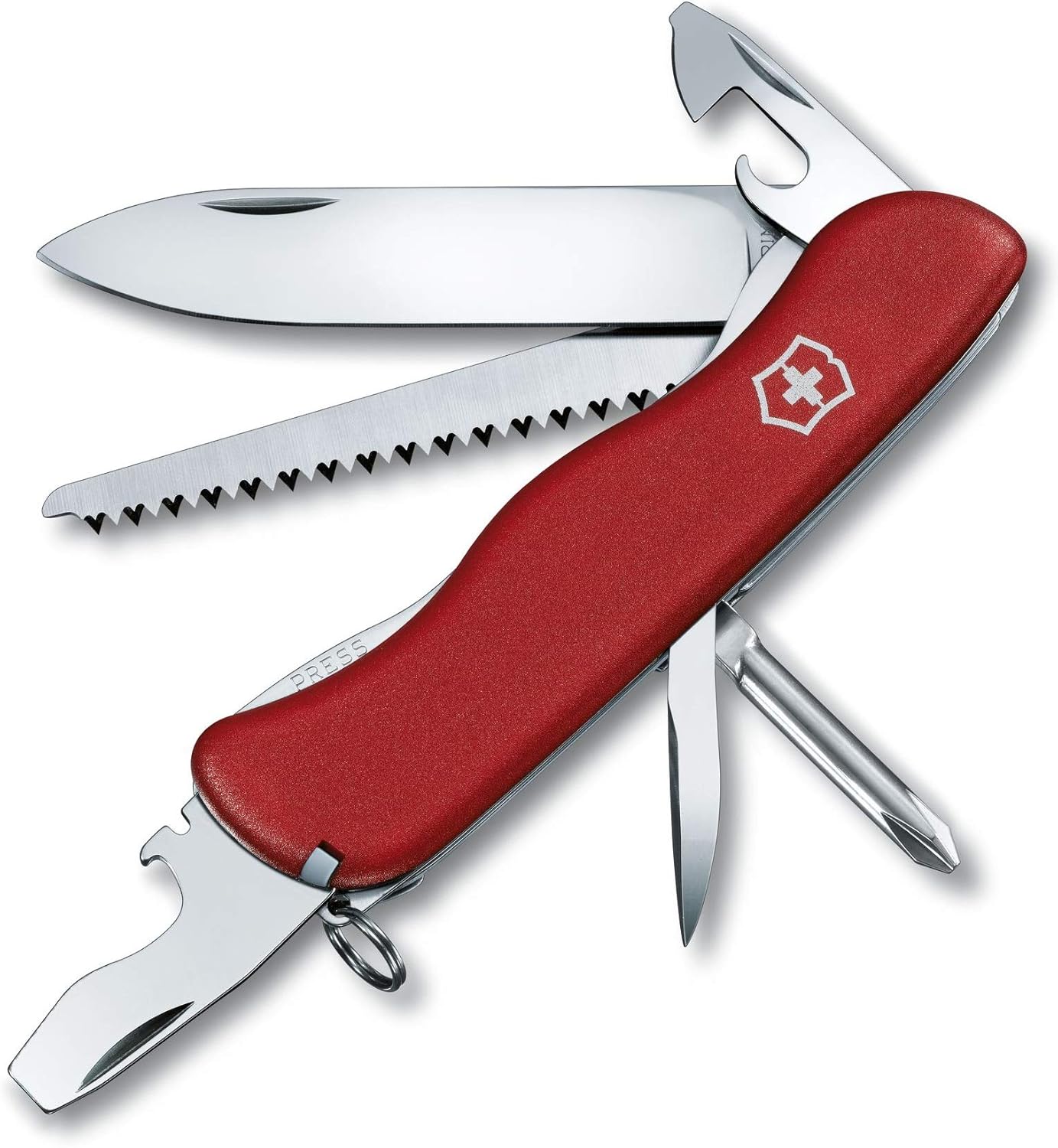 Victorinox Trailmaster Swiss Army Pocket Knife, Large, Multi Tool, 12