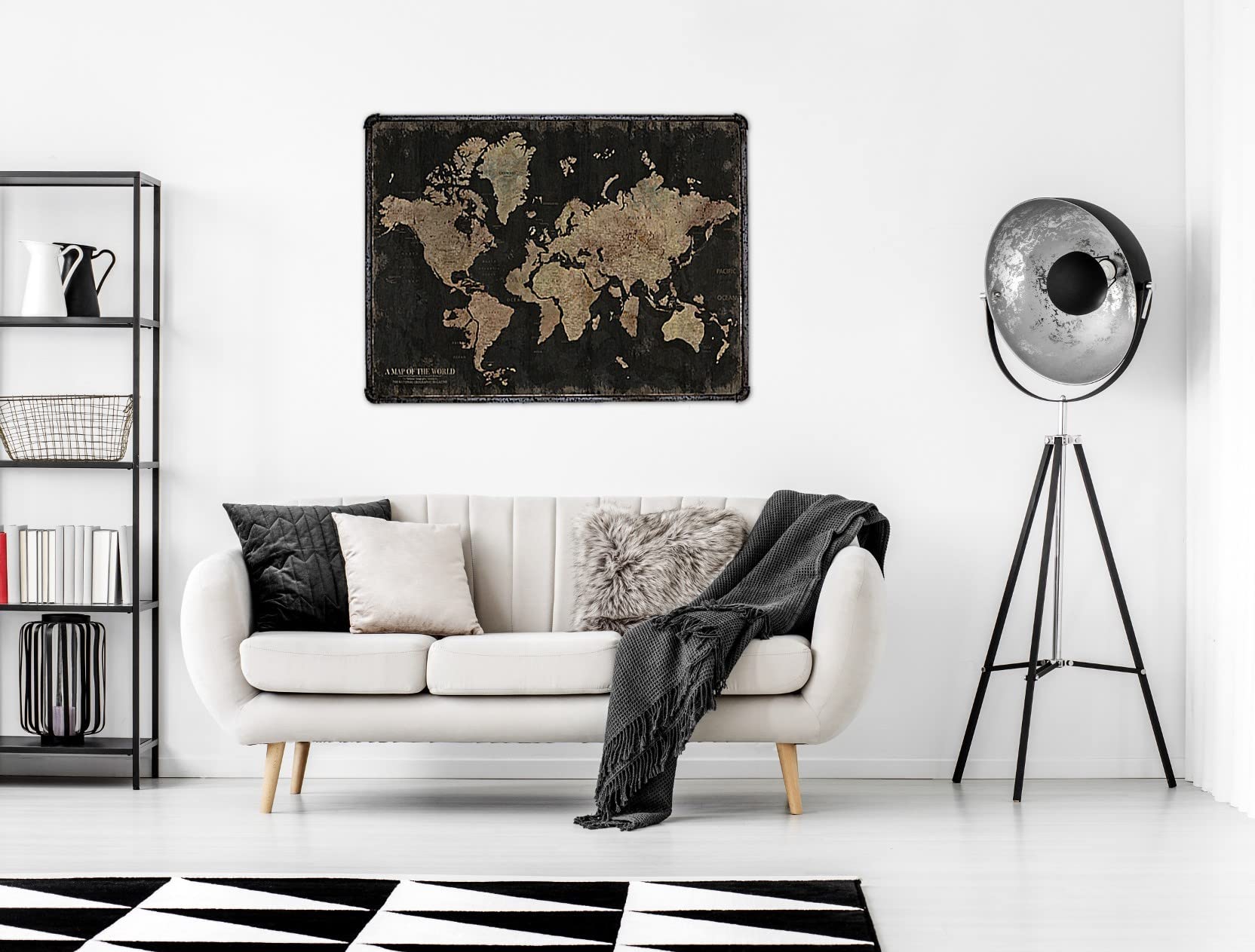 InstyleArt Stampa Su Tela 'Rauco' 80x60 Cm – Quadro Artistico Con Telaio, Made In Germany - 2