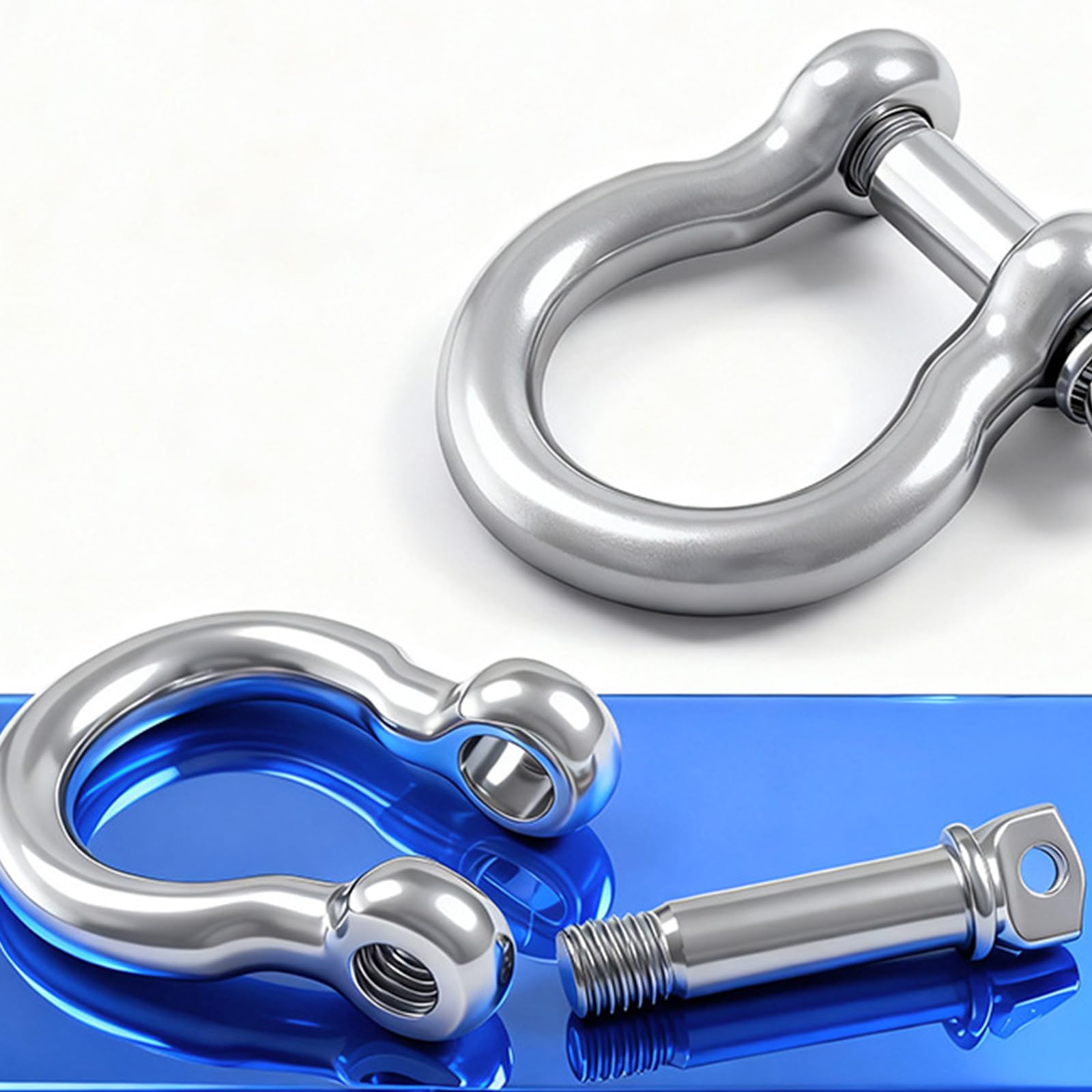 304 acciaio inox vite Pin Marine Grillo per barca Rigging, I | U forma Marine Grillo in acciaio inox vite Pin Link per barca Rimorchio Rigging, attività di riparazione hardware all'aperto
