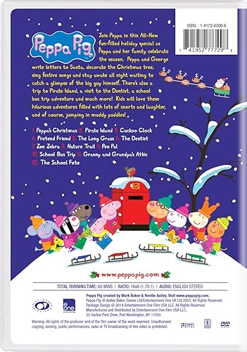 Miniatura 2 de Peppa Pig Peppa's Christmas DVD