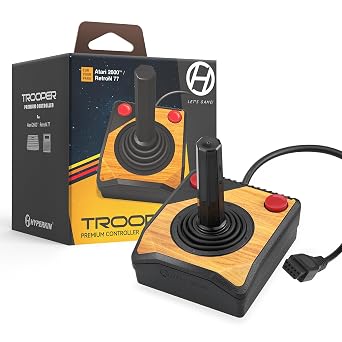 Hyperkin "Trooper" Premium Controller for Atari 2600/ RetroN 77 Color May Vary