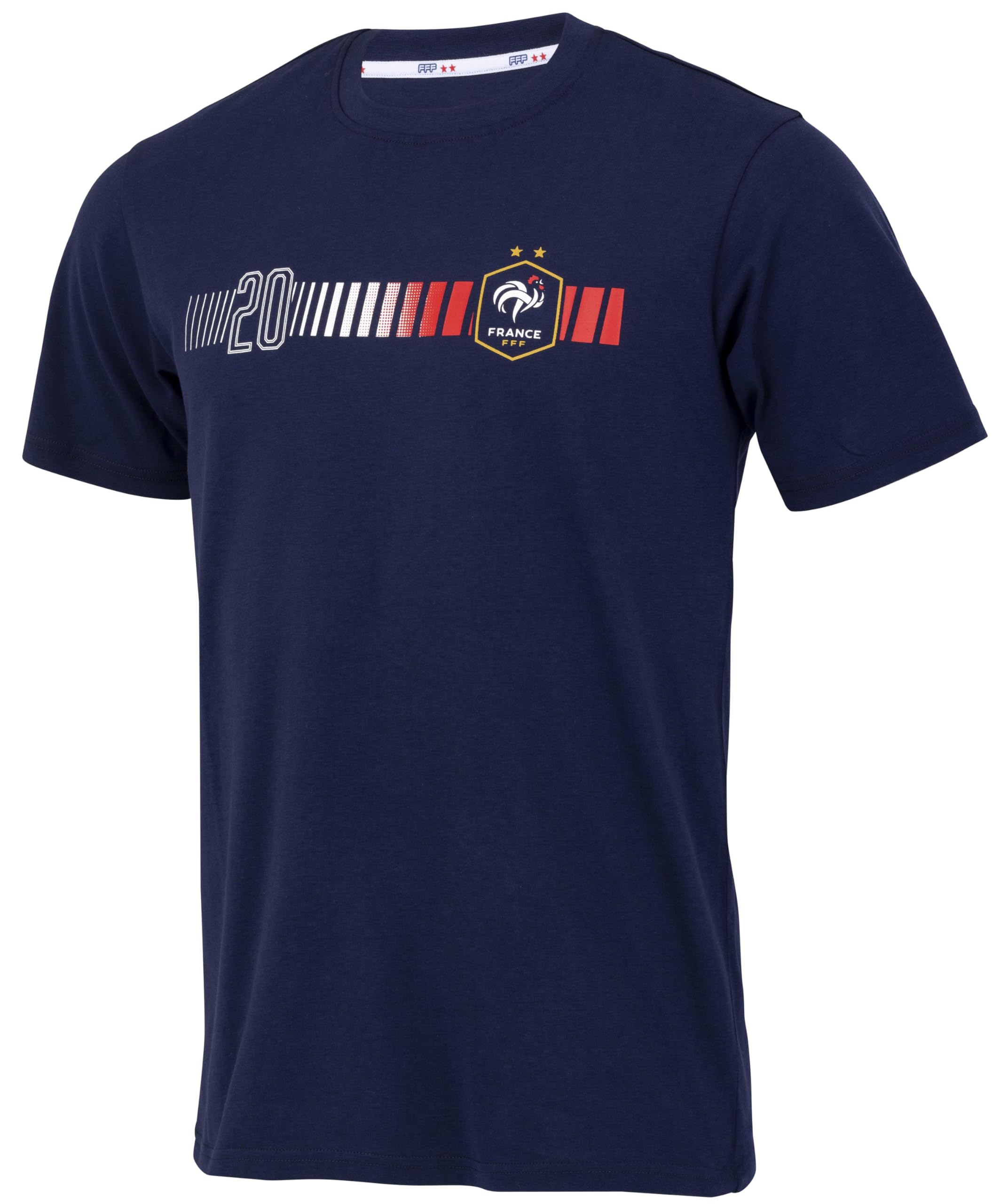 FFF T-Shirt Enfant Bradley Barcola - Collection Officielle Equipe de France de Football